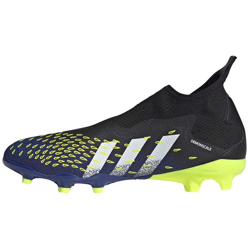 Kopačke adidas Predator Freak.3 Ll Fg crno-tamnozelene FY0617 crna crna 1