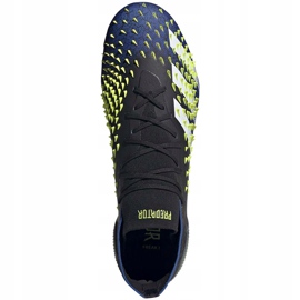 Kopačke adidas Predator Freak.1 Fg crno-tamno-zelene FY0743 crna crna 1