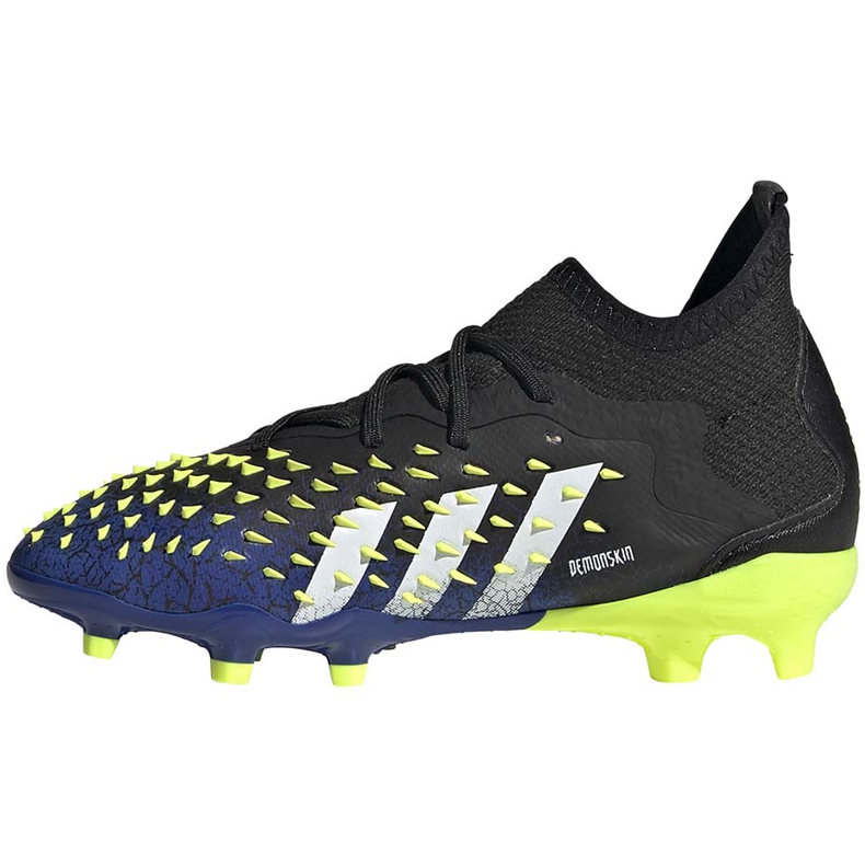 Kopačke adidas Predator Freak.1 Fg Junior crno-tamno-zelene FY0744 crna crna 2