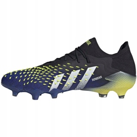 Kopačke adidas Predator Freak.1 L Fg crno-plavo-zelene FY0745 2