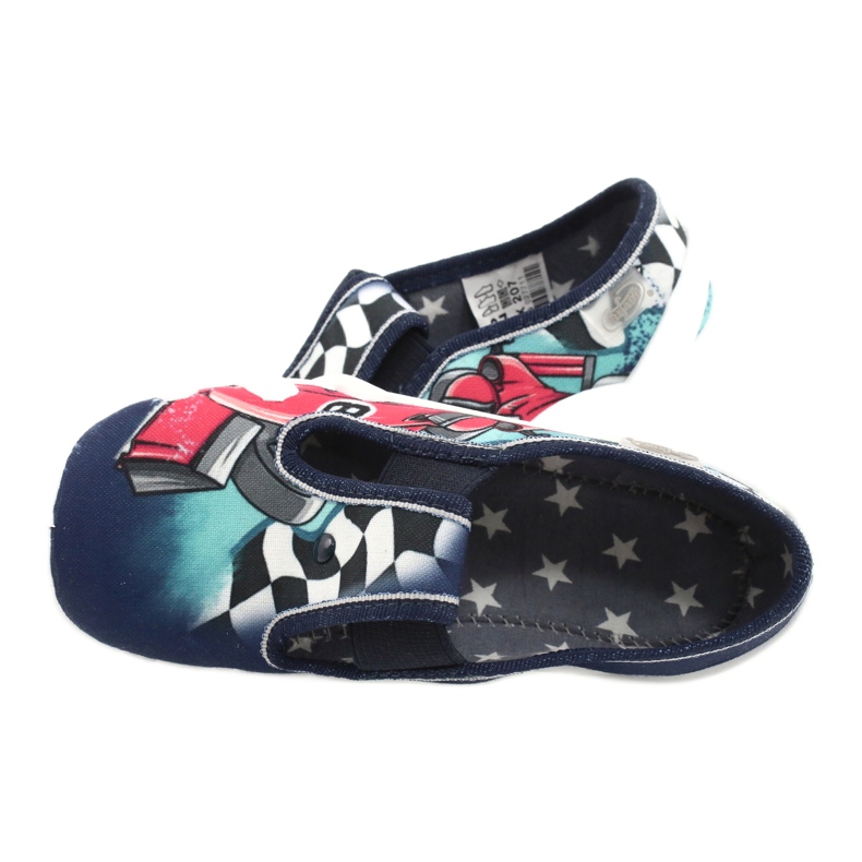 Befado dječje cipele 290X207 bijela crvena tamnoplava zelena 5