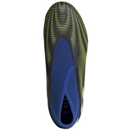 Adidas Nemeziz.3 Ll Fg Jr FY0819 kopačke bijela, crna, plava, žuta crna 2