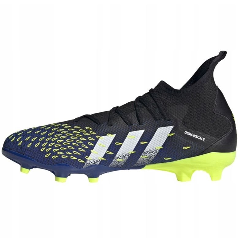Adidas Predator Freak.3 Fg M FY0610 kopačke za nogomet bijela, crna, kraljevska crno 1