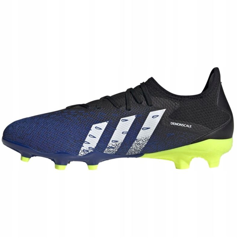 Adidas Predator Freak.3 L Fg M FY0615 kopačke bijela, crna, kraljevska crna 1