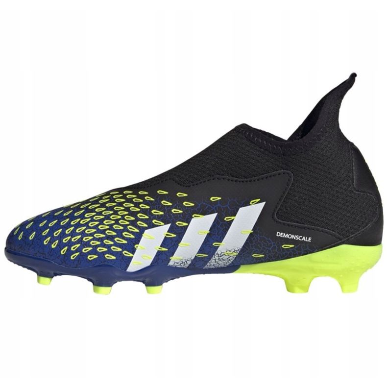 Adidas Predator Freak.3 Ll Fg Jr FY0618 kopačke bijela, crna, kraljevska crno 1