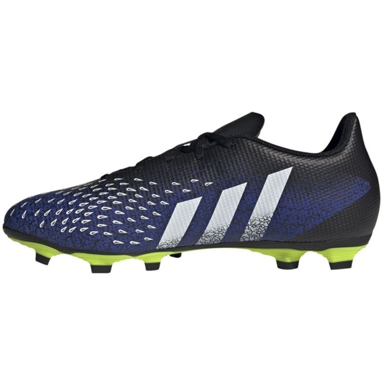 Adidas Predator Freak.4 FxG M FY0625 kopačke bijela, crna, kraljevska crna 1