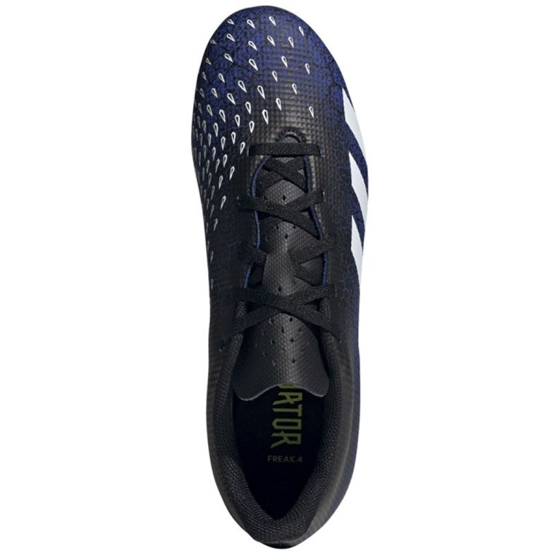 Adidas Predator Freak.4 FxG M FY0625 kopačke bijela, crna, kraljevska crna 2