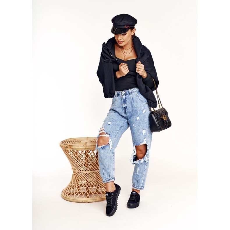 Ženske tenisice Big Star FF274248 Crne crno 2