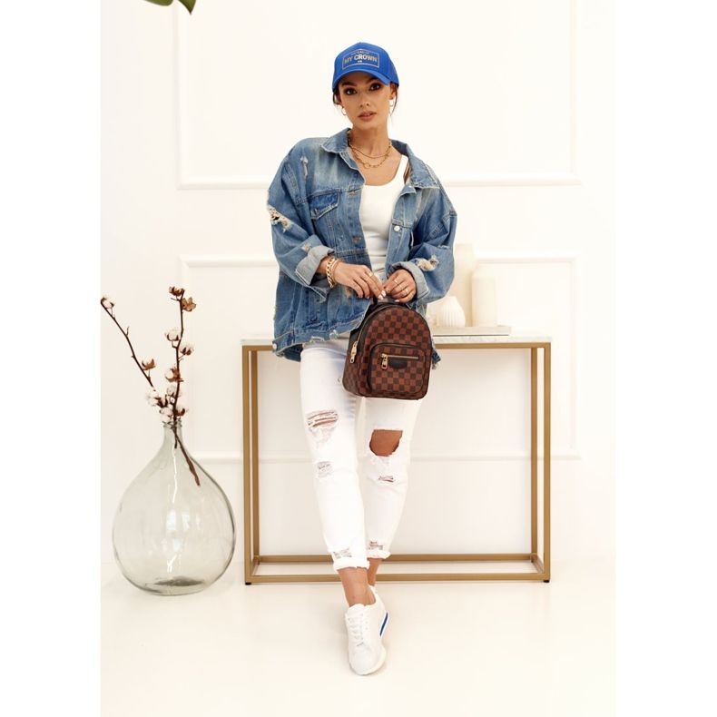 PS1 Ženske sportske cipele Tenisice White Nova bijela crvena mornarsko plava 2