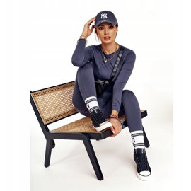 Ženske visoke tenisice Big Star DD274330 Crne crna 1