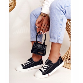 Ženske tenisice Big Star FF274085 Crno -crvene crvena 1