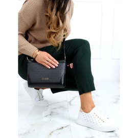 Ženske tenisice s bijelim čavlima LA124P Bež bijela 1