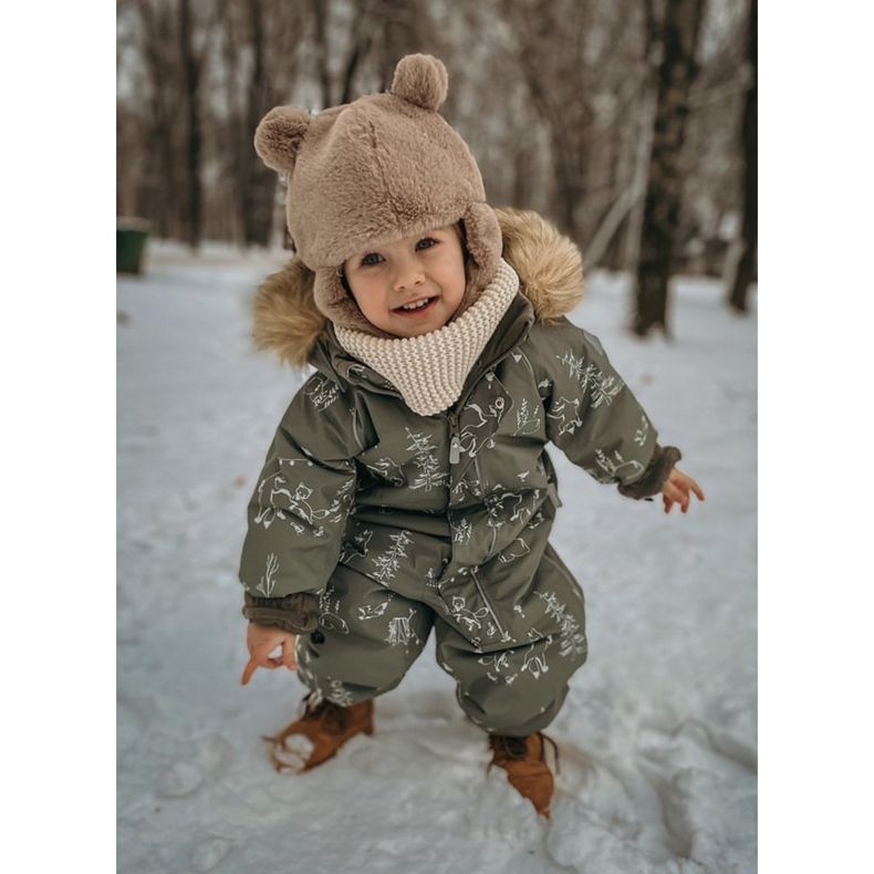 FRROCK Dječje hvatačke čizme s patentnim zatvaračem Camel Dexter smeđa 1