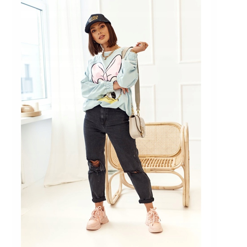 PS1 Ženske tenisice na masivnom potplatu ružičaste boje ružičasta 2