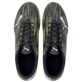 Nogometne cipele Puma Ultra 4.2 It crno-zelene 106358 02 crno/žuto crna 1