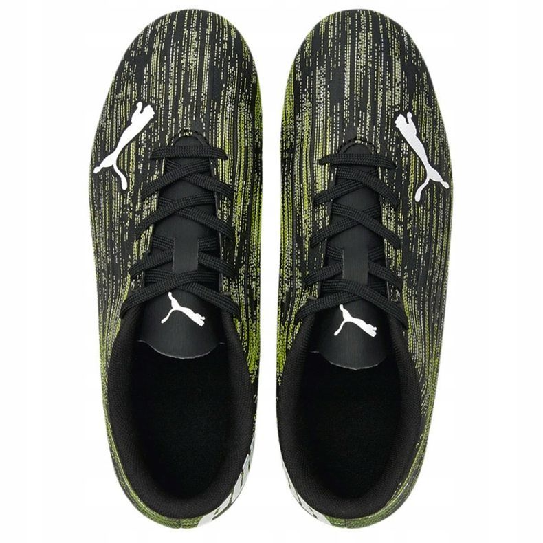 Nogometne cipele Puma Ultra 4.2 Fg Ag Junior crno-zelene 106364 04 crno/zeleno crna 1