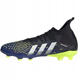 Kopačke adidas Predator Freak.3 Fg crne i plave FY0610 crno crno 1