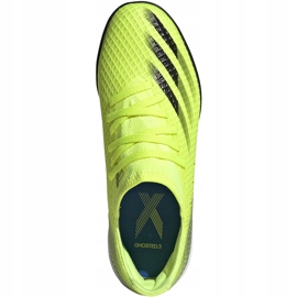 Adidas X Ghosted.3 Tf Junior kopačke žuto-crne FW6926 žuta boja žuta boja 1