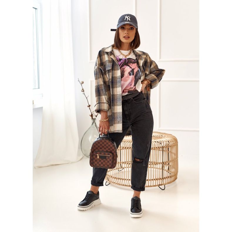 PS1 Ženske tenisice na platformi Black Riri crno 2