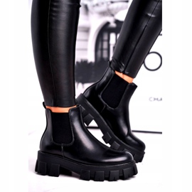 SEA Ženske čizme Jodhpur čizme Morie Black crna 2