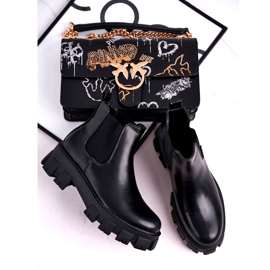 SEA Ženske čizme Jodhpur čizme Morie Black crno 4