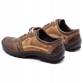 Joker Muške cipele za planinarenje 192 smeđe bež smeđa 5