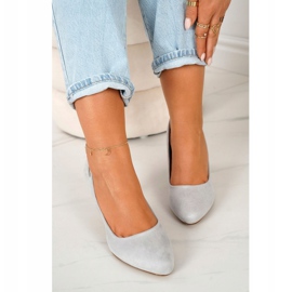 PJ1 Klasične pumpe na stupu od antilopa Siva Eleanor 1