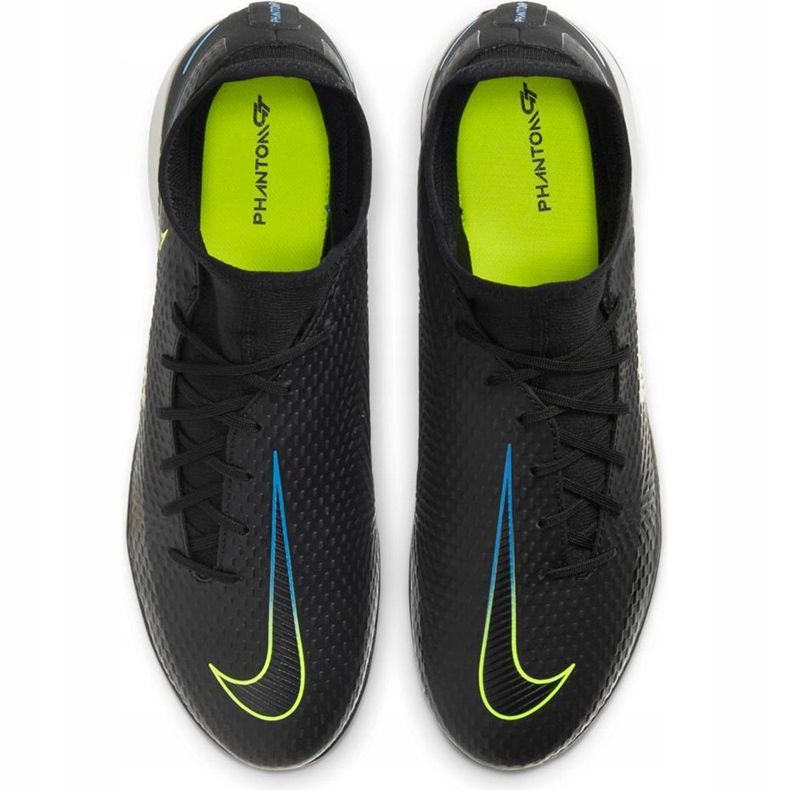 Nike Phantom Gt Academy Df Ic CW6668 090 nogometne cipele crna crna 1