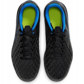 Nike Tiempo Legend 8 Club Tf Junior AT5883 090 nogometne cipele crno crno 1