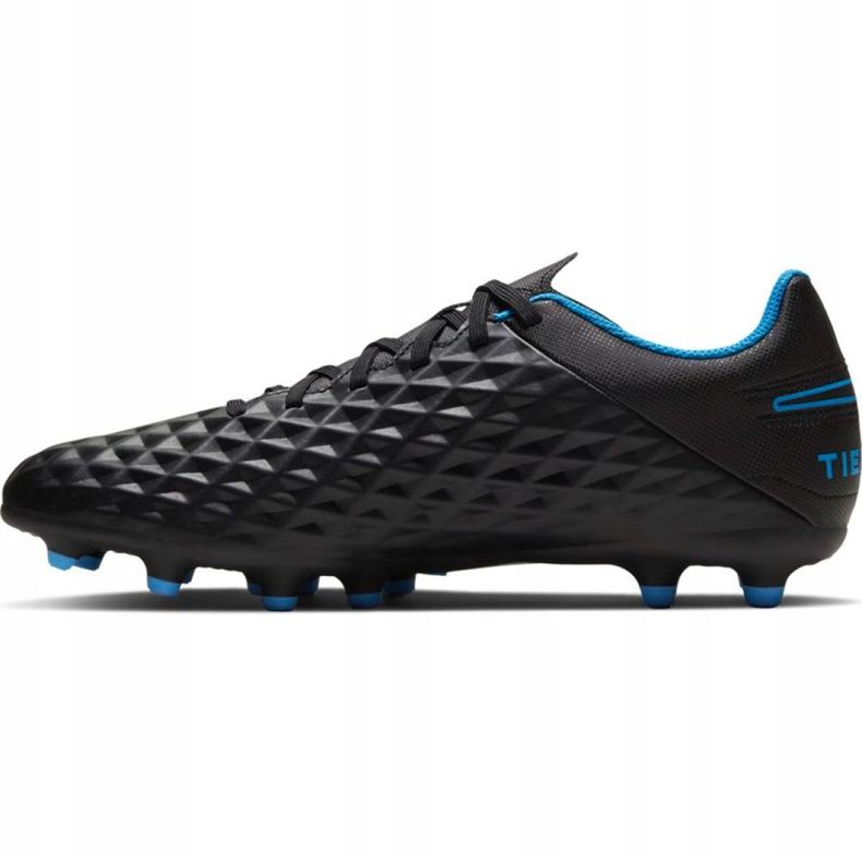 Nike Tiempo Legend 8 Club FG / MG M AT6107-090 nogometne cipele crno crno 2