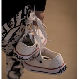 Dječje klasične niske tenisice Big Star HH374089 Bijele bijela 2