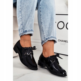 Ženske lakirane cipele Laura Messi 2044 Crna 1