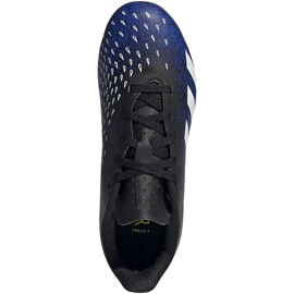 Kopačke adidas Predator Freak.4 FxG Junior teget plavo-crne FY0626 crna 1