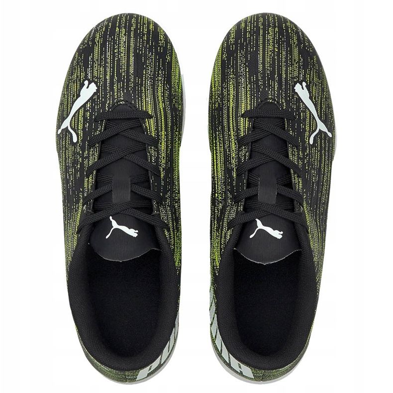 Kopačke Puma Ultra 4.2 Tt Junior crno-zeleno-bijele 106367 02 crna 1