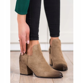 VINCEZA niske čizme bež 2