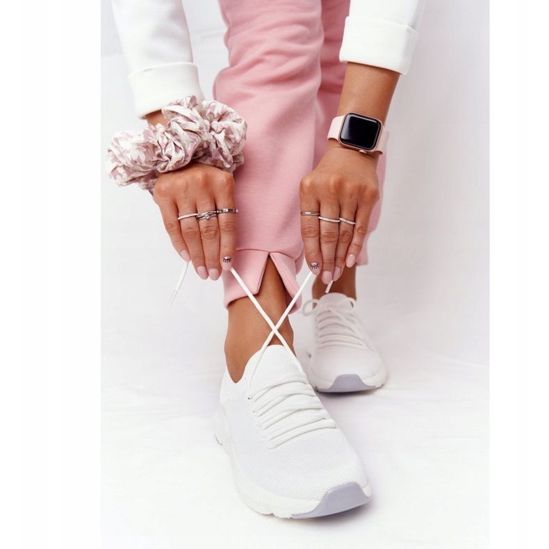 Ženske sportske cipele Big Star White DD274575 bijela 1