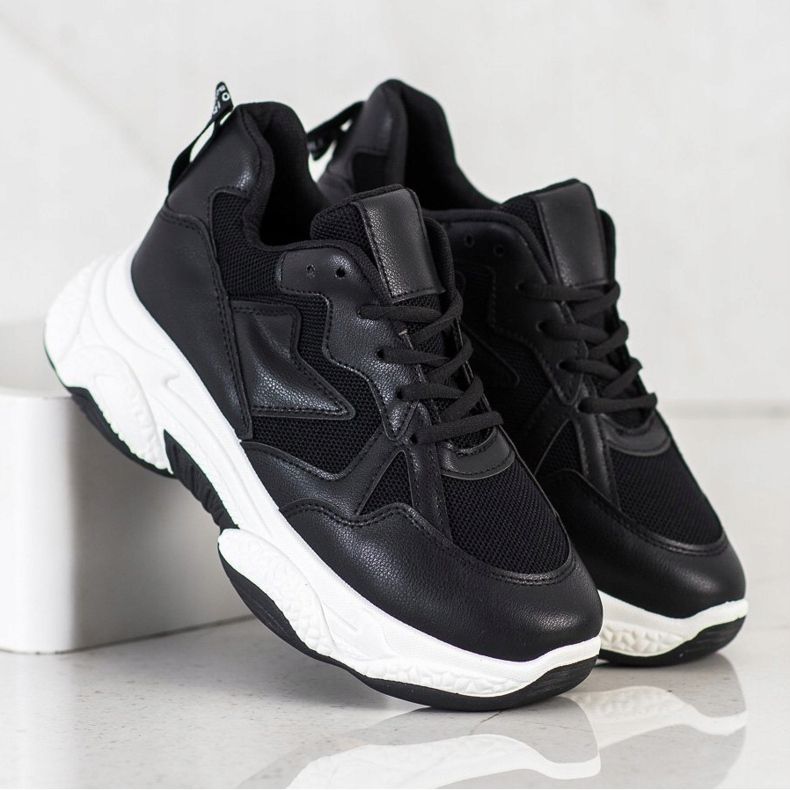 Fashion Udobne tenisice crna 1