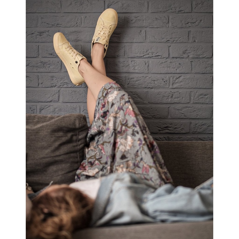 Ženske tenisice Big Star Yellow DD274441 žuta boja 1