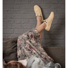 Ženske tenisice Big Star Yellow DD274441 žuta boja 2