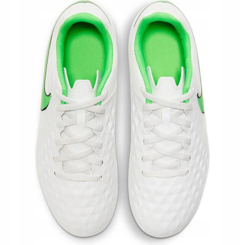 Nike Tiempo Legend 8 Club FG / MG Junior bijele tenisice AT5881 030 za nogomet bijela bijela 1