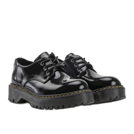 Crne lakirane čizme s lakom, čizme Marilyn crna 1