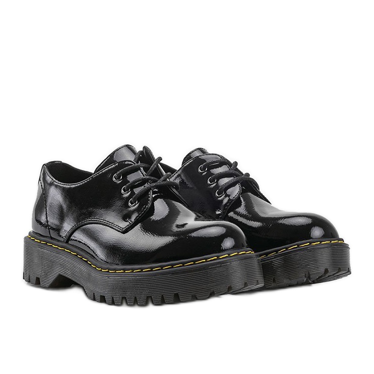 Crne lakirane čizme s lakom, čizme Marilyn crna 1