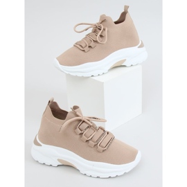 Bež sportske čarape V8043-2 Khaki cipele 1