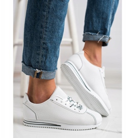 SHELOVET Ažurne tenisice Super bijela 1