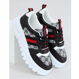 Dizajn crne sportske cipele 205081 Crna crno raznobojna 1