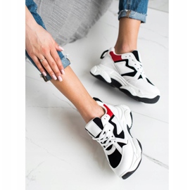 Fashion Udobne tenisice bijela raznobojna 1