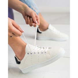 SHELOVET Niske sportske cipele bijela 1