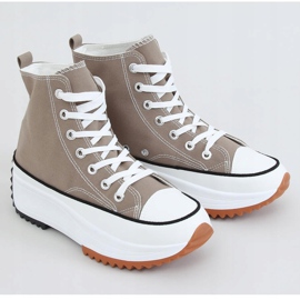 Dizajnerski potplat tenisica u kaki boji VL135P Green zelena 1