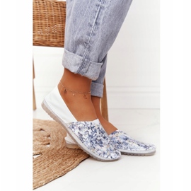 Ženska koža Maciejka Balerinke bijele 01930-85 bijela višebojan 1