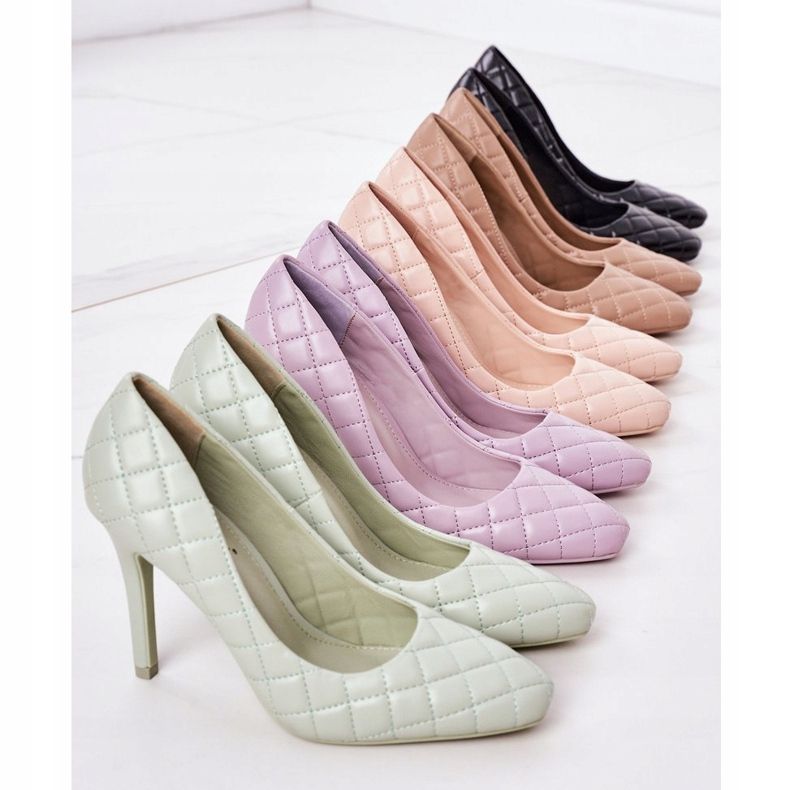 PS1 Elegantne ljubičaste prošivene štikle Rosanna ljubičasta 1